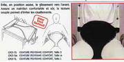 Ceinture pelvienne confort